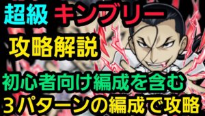 超級ゾルフ・Ｊ・キンブリー攻略解説【コトダマン】