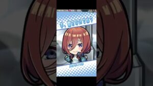 コトダマン　五等分の花嫁コラボ　技カットイン#shorts #コトダマン #五等分の花嫁 #中野家の五つ子