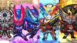 コトダマン　仮面ライダーキャラ　音声まとめ