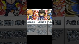 コトダマン ブルーロックコラボ 強さランキング(開催前暫定版)