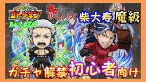 ガチャ解禁！初心者向けパーティー編成！柴大寿魔級【コトダマン】