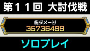 第11回大討伐戦ソロプレイ【コトダマン】