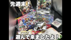 【週末遊んだ】グリッドマンにコトダマン！！ヒャッホウ！！もちろんシールゲット！