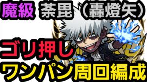 荼毘(轟燈矢)魔級ゴリ押しワンパン周回編成【コトダマン】