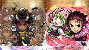 半天狗【魔級】を2ターン撃破！7文字のことばを2回作成！鬼滅の刃コラボキャラ(鬼殺の同志)のみ！【コトダマン】