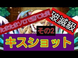 【コトダマン】物語シリーズ コラボ 破滅級 キスショットその2  ソロ (たまたま勝てたので乗せます)